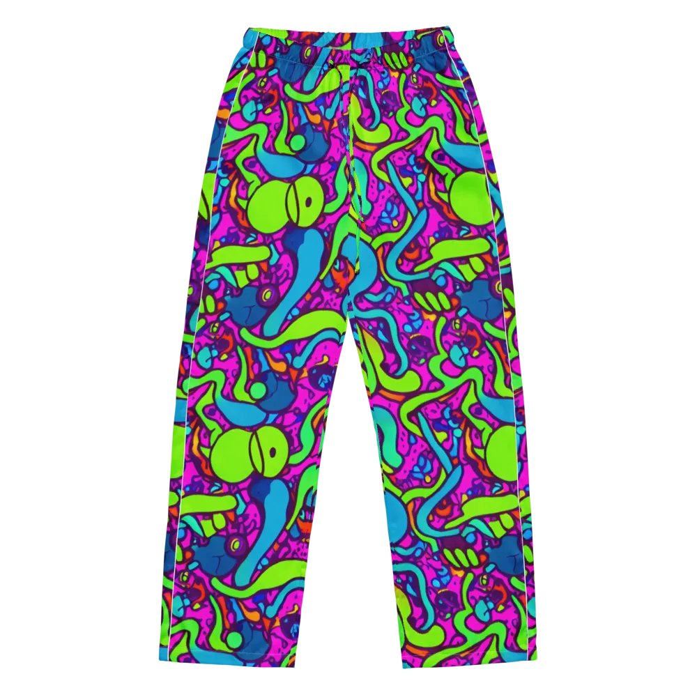 Funky Vortex on Women's Pajama Pants — Front