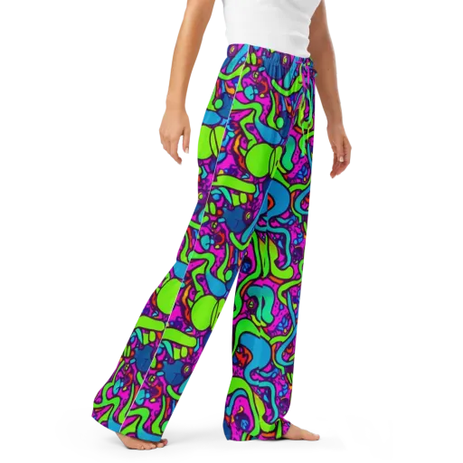 Funky Vortex on a Women's Pajama Pants