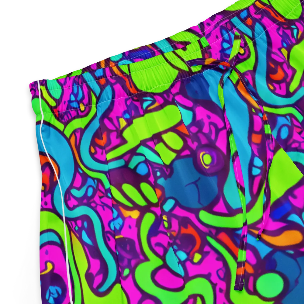 Funky Vortex on Women's Pajama Shorts — Product details