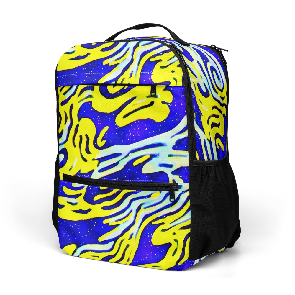 Electric Horizon on Utility Backpack — Left Front