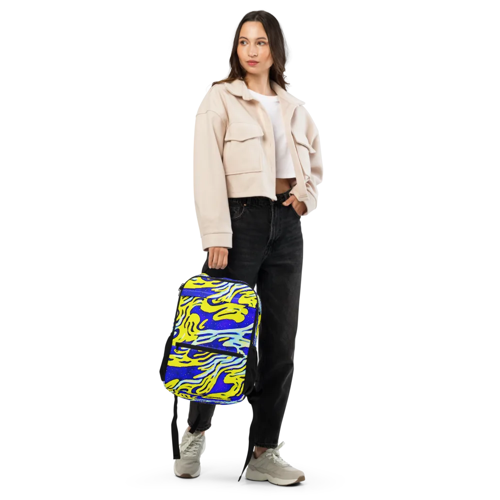 Electric Horizon on Utility Backpack — Front