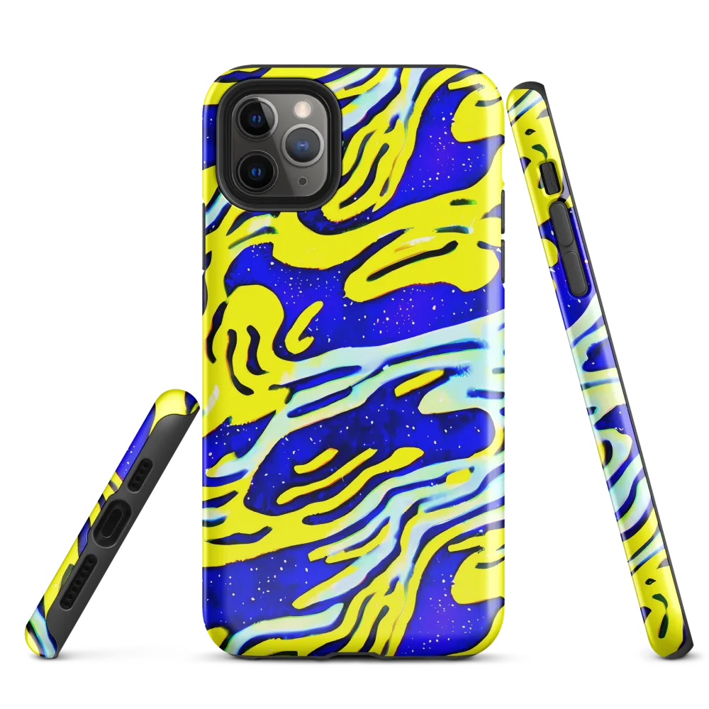Electric Horizon on Tough Case for iPhone® — Front