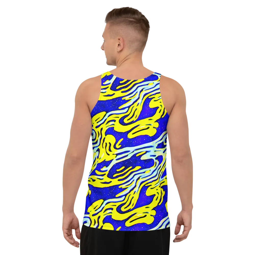 Electric Horizon on Men's Tank Top — Back