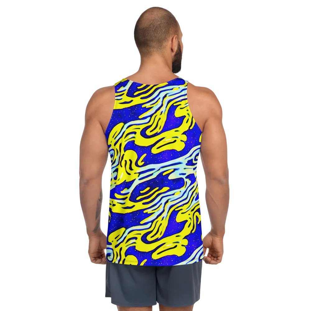Electric Horizon on Men's Tank Top — Back