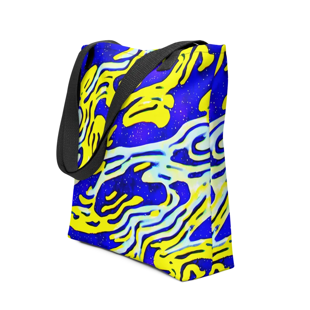 Electric Horizon on Tote Bag — Front