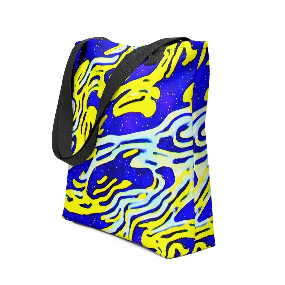 Electric Horizon on Tote Bag — Front