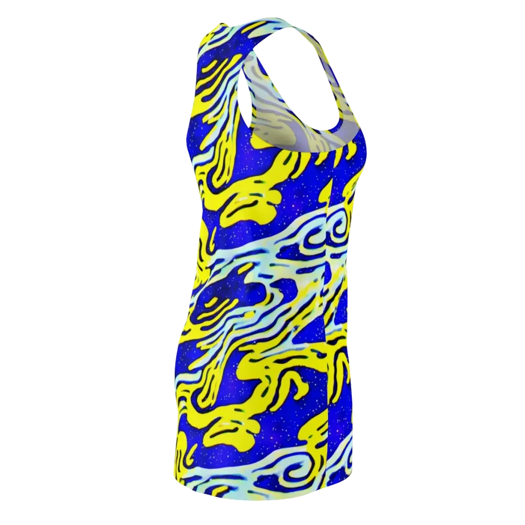 Electric Horizon on Racerback Dress — Back Side