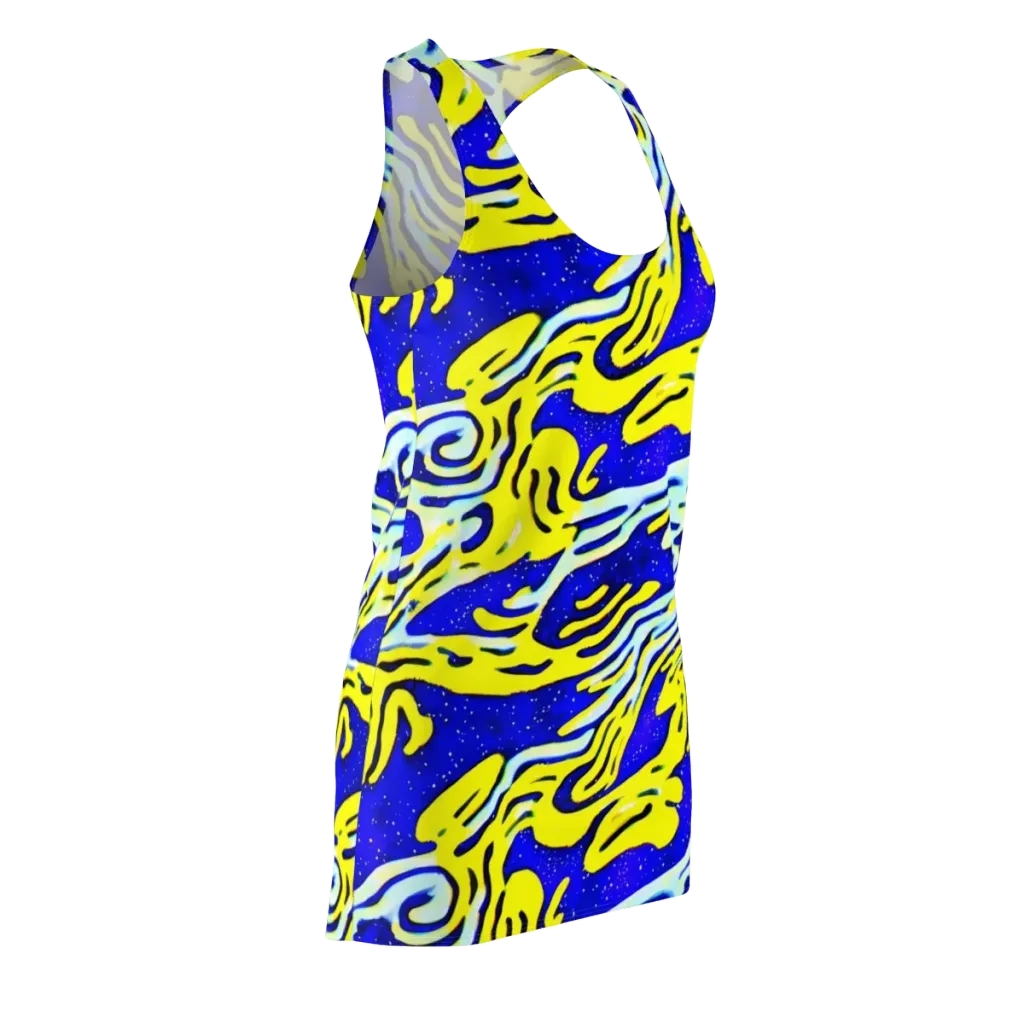 Electric Horizon on Racerback Dress — Front Side