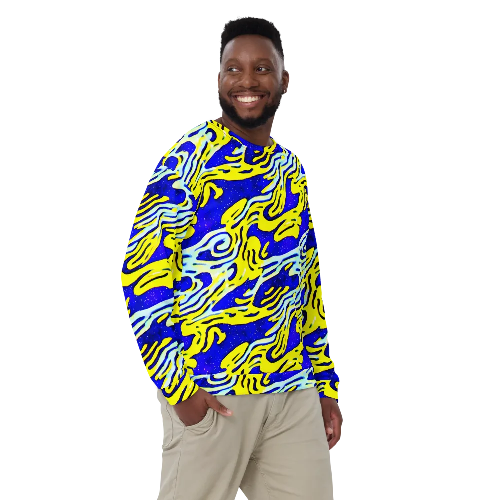 Electric Horizon on Sweatshirt — Front
