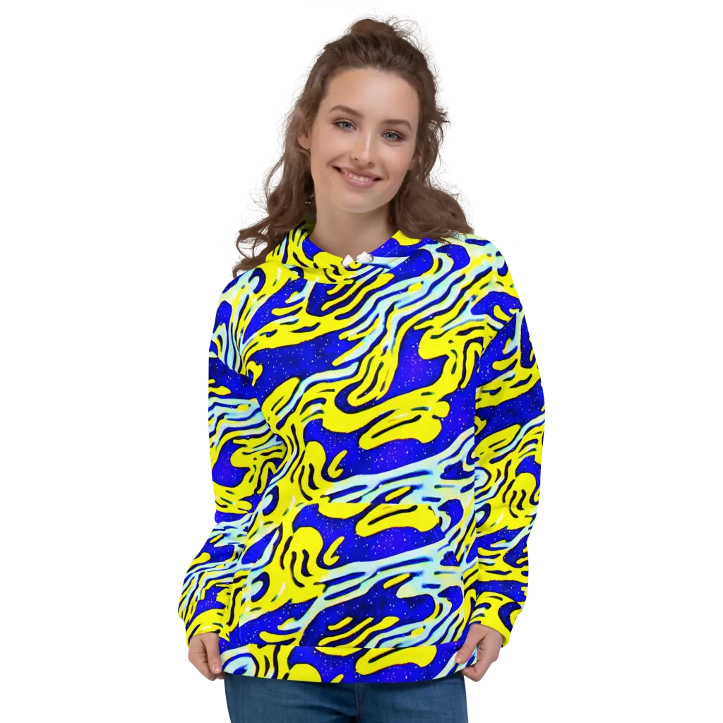 Electric Horizon on Hoodie — Front