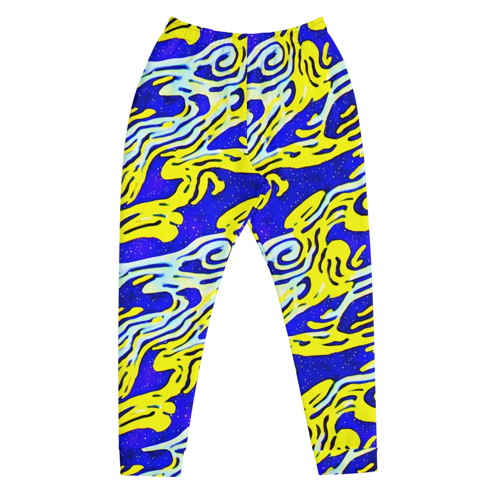 Electric Horizon on Men's Joggers — Front