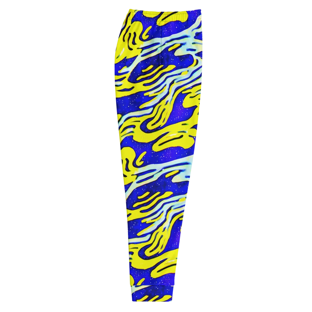 Electric Horizon on Men's Joggers — Right