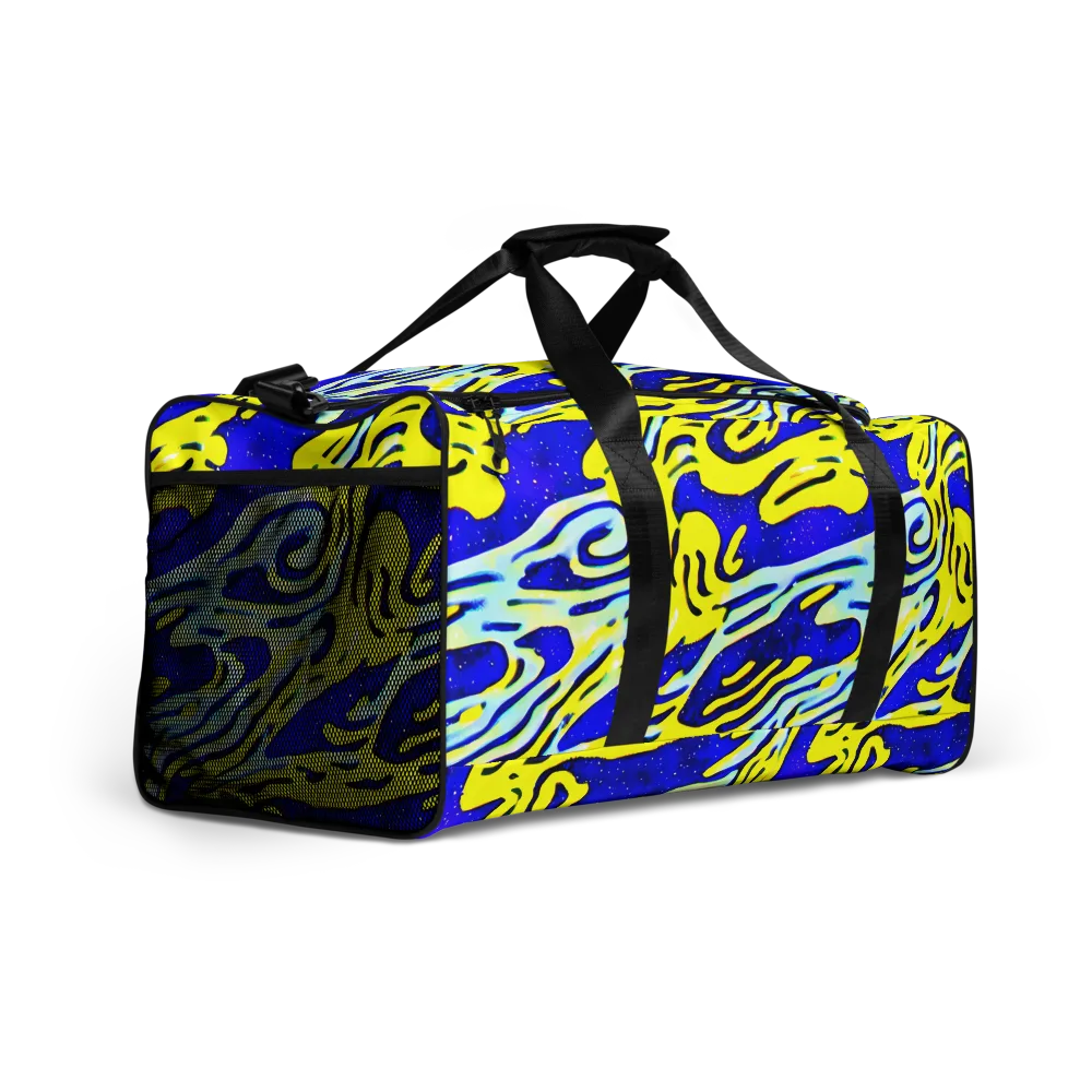 Electric Horizon on Duffle Bag — Right Front