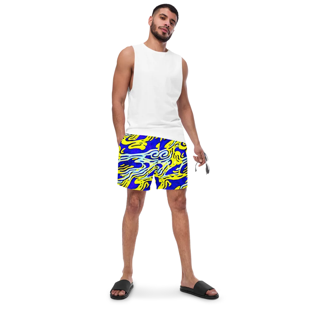 Electric Horizon on Swim Trunks — Front