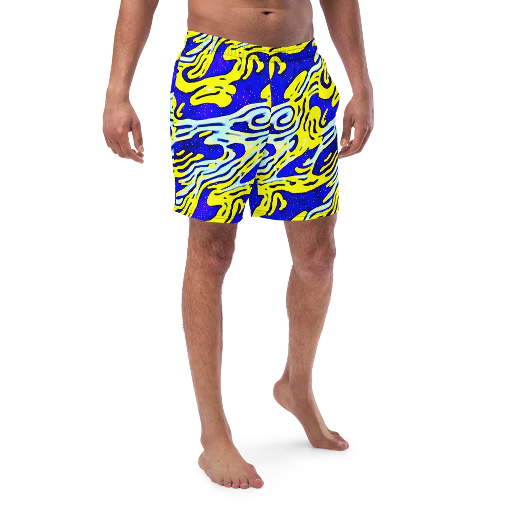Electric Horizon on Swim Trunks — Front