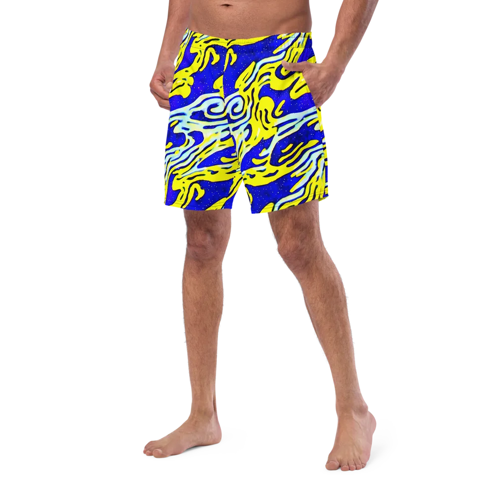 Electric Horizon on Swim Trunks — Left Front