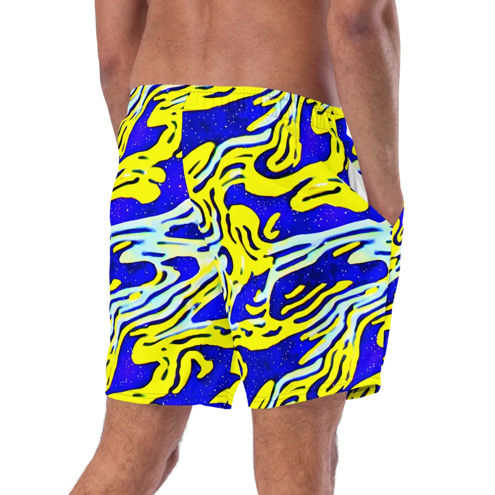 Electric Horizon on Swim Trunks — Right Back