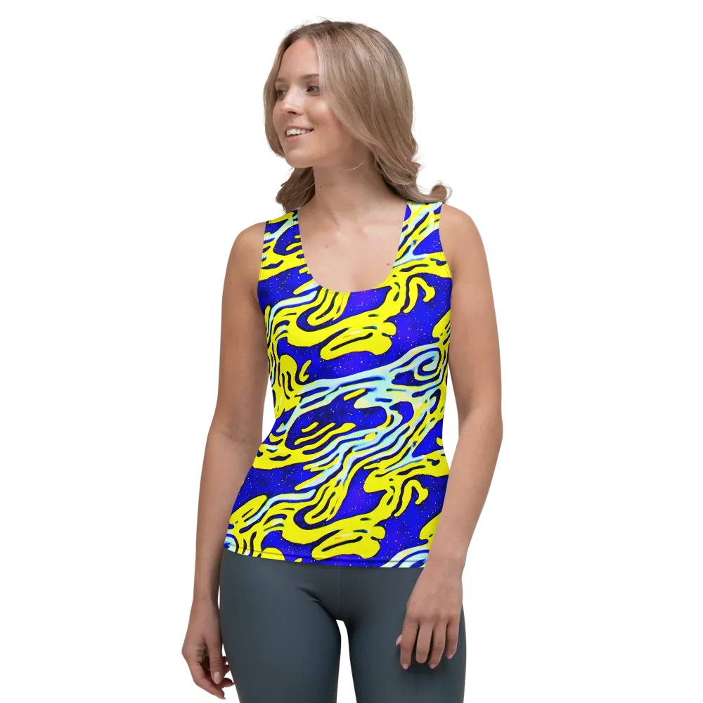 Electric Horizon on Women's Tank Top — Front