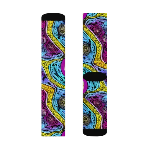 Orbiting Orbs on a Socks