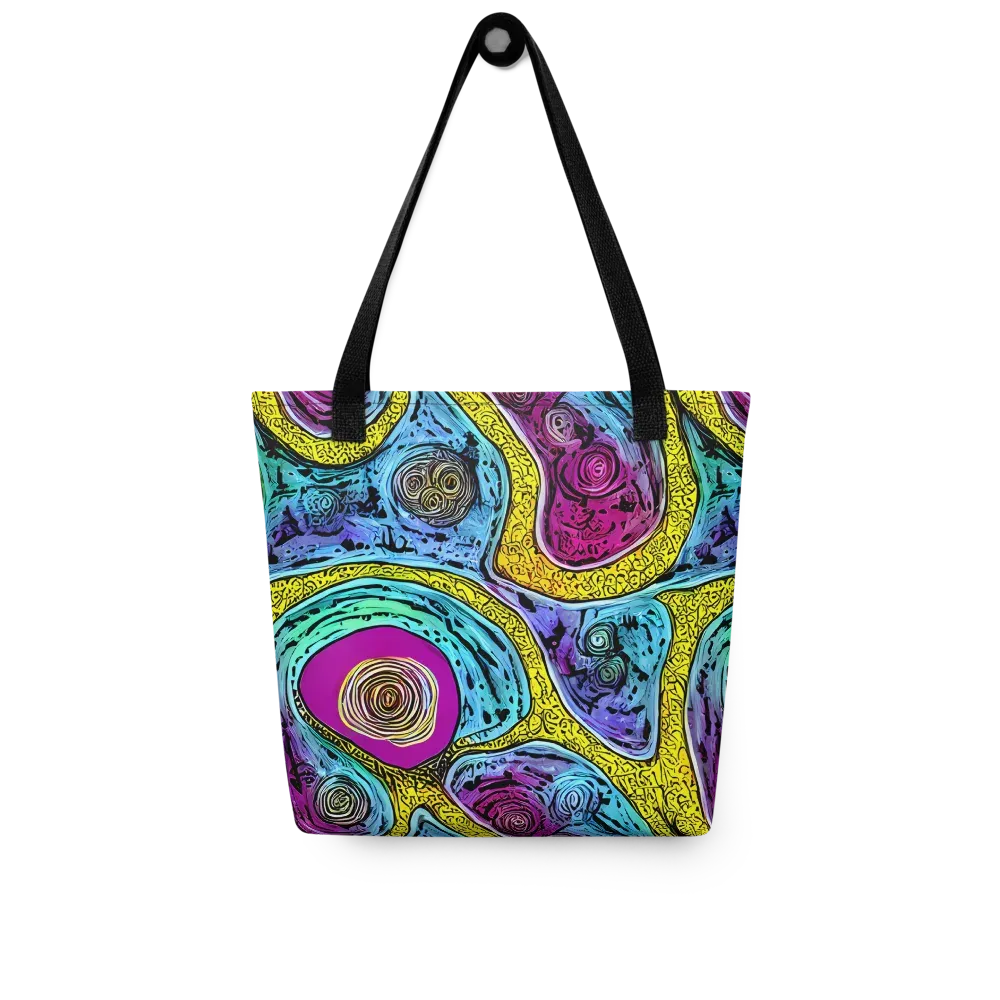 Orbiting Orbs on Tote Bag — Front