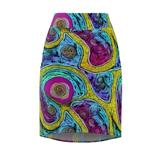 Orbiting Orbs on a Pencil Skirt