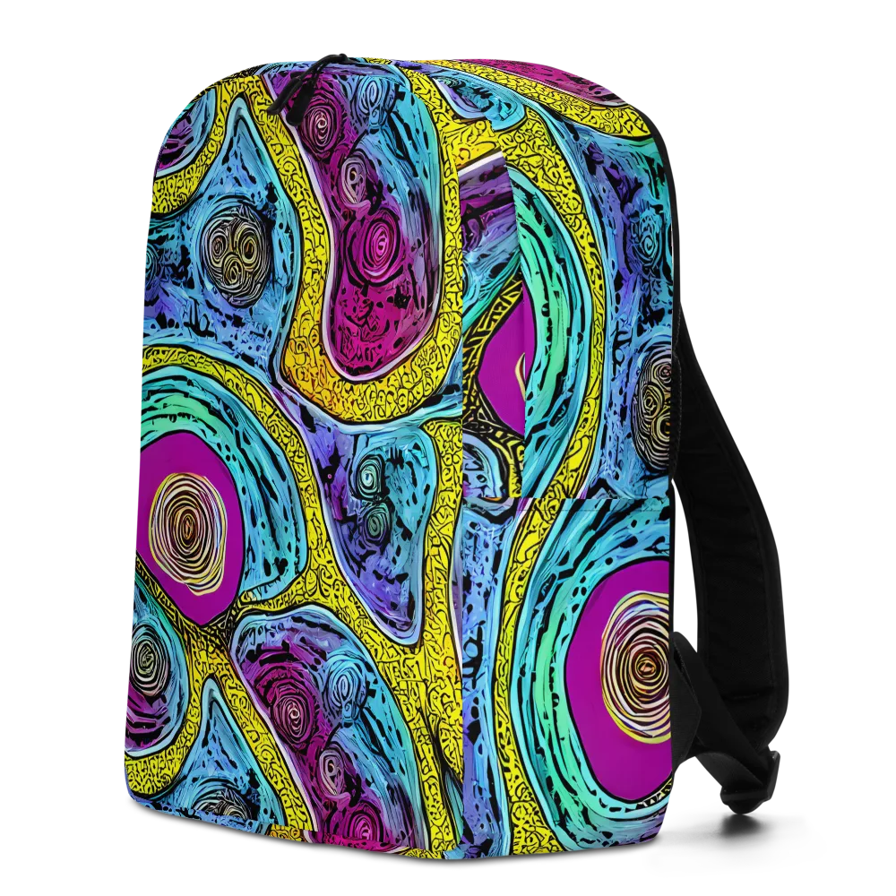 Orbiting Orbs on Minimalist Backpack — Left