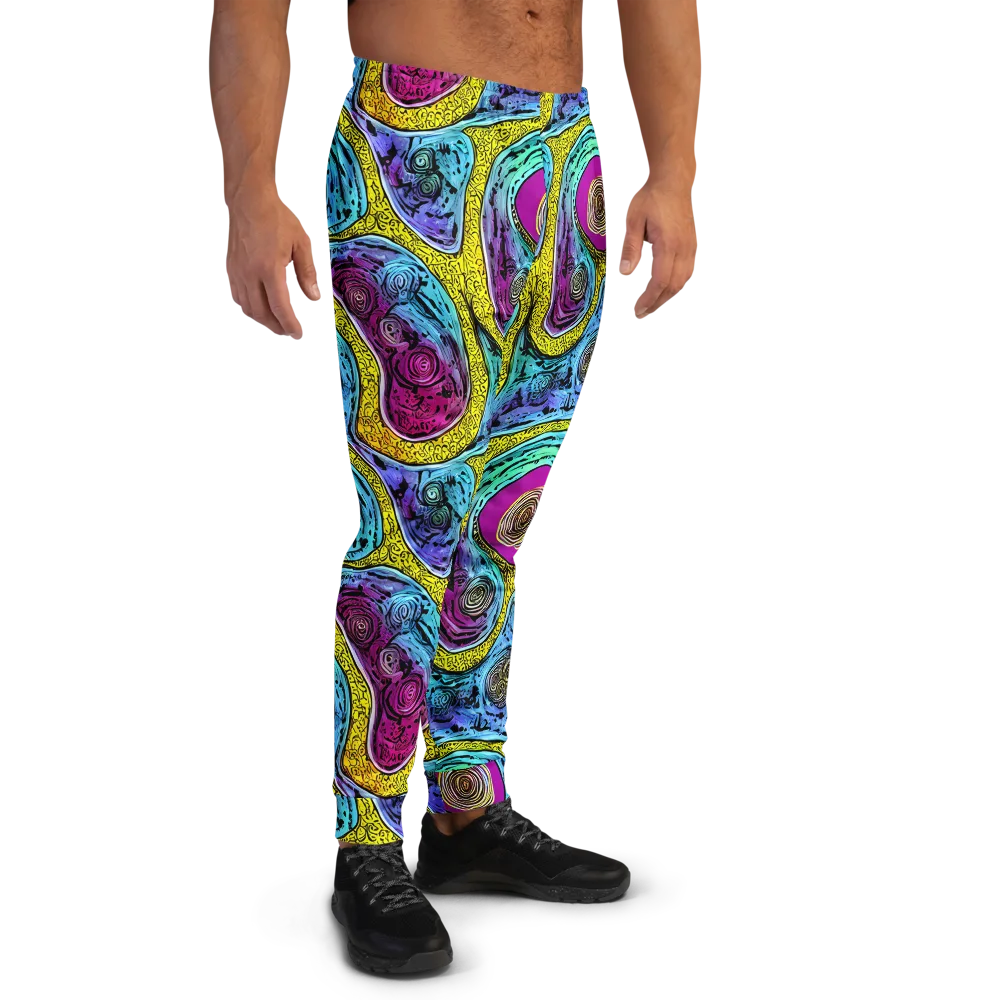 Orbiting Orbs on Men's Joggers — Right