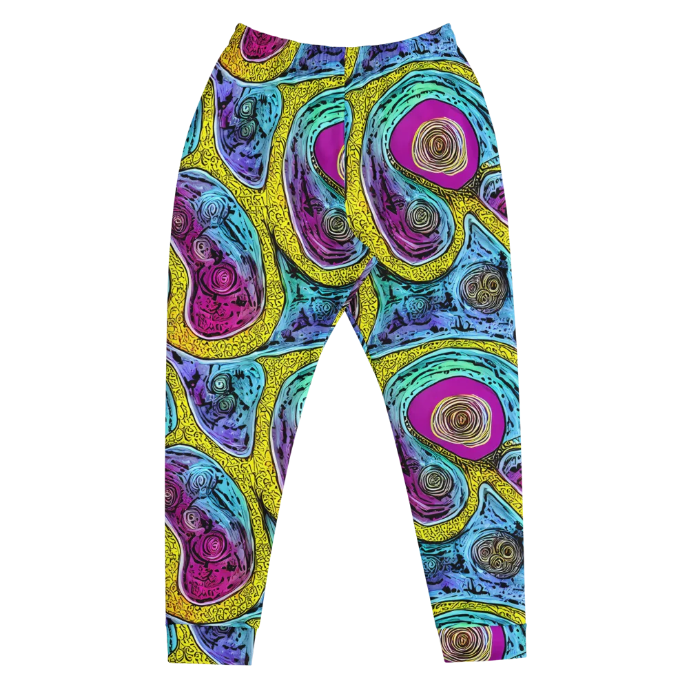 Orbiting Orbs on Men's Joggers — Front