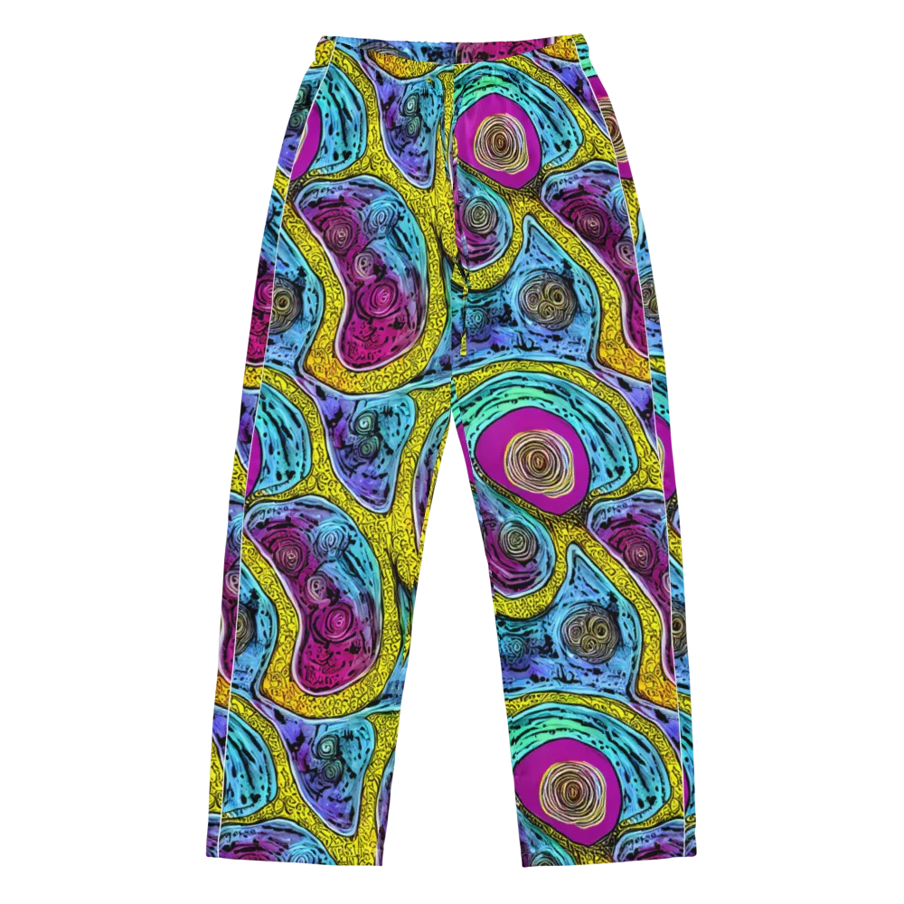 Orbiting Orbs on Women's Pajama Pants — Front