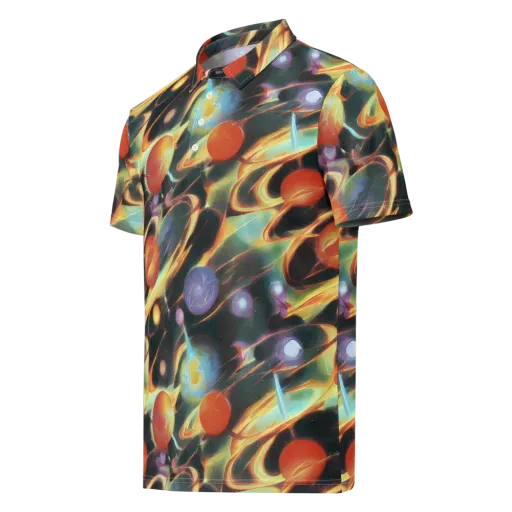 Fabritius Fantasy on a Men's Slim Fit Polo Shirt
