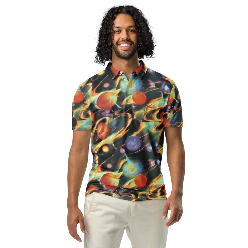 Fabritius Fantasy on Men's Slim Fit Polo Shirt — Front