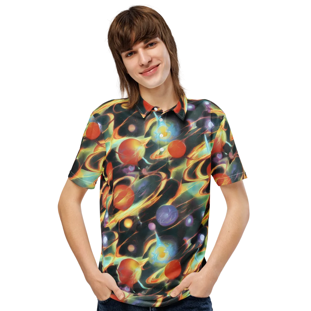 Fabritius Fantasy on Men's Slim Fit Polo Shirt — Front