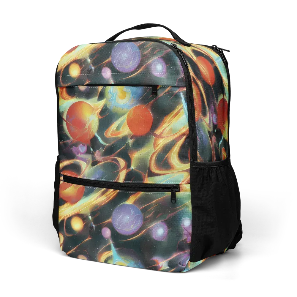 Fabritius Fantasy on Utility Backpack — Left Front