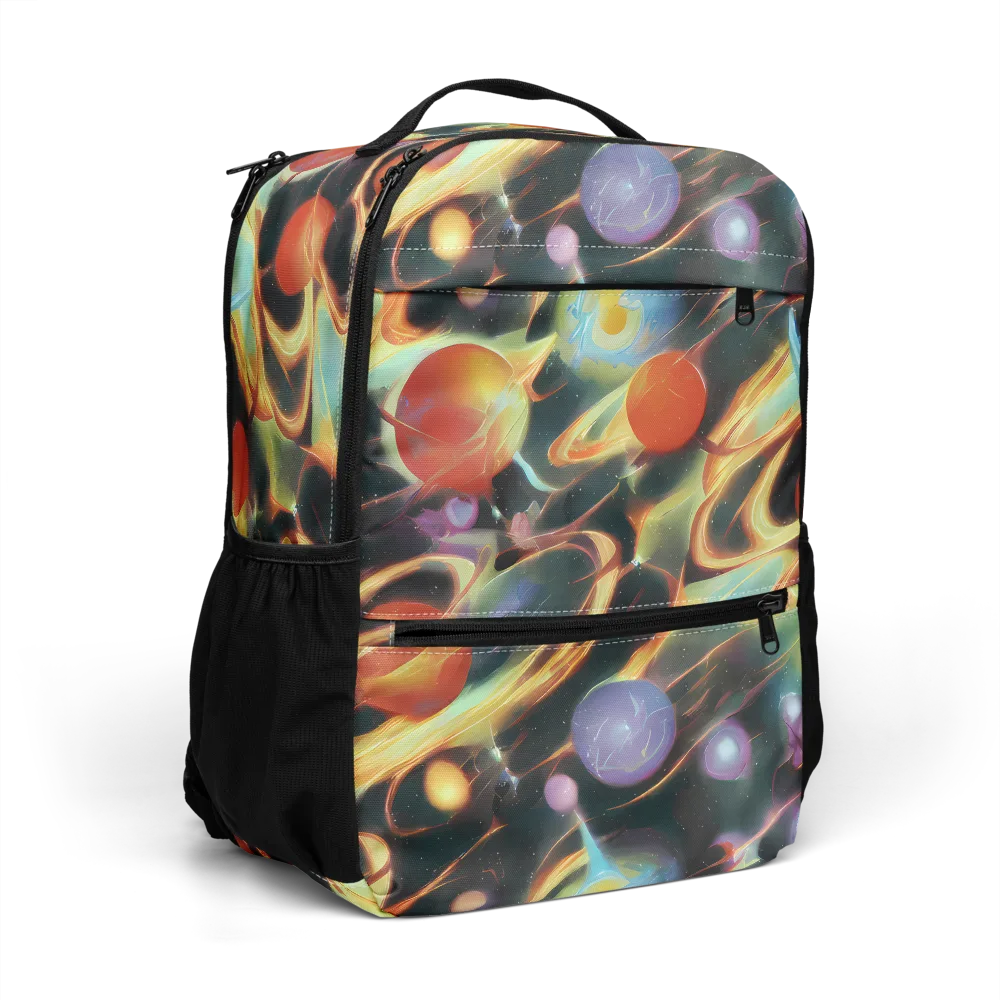 Fabritius Fantasy on Utility Backpack — Right Front