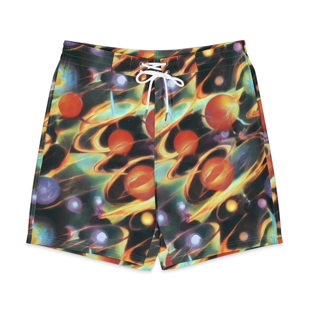 Fabritius Fantasy on Men's Board Shorts — Front