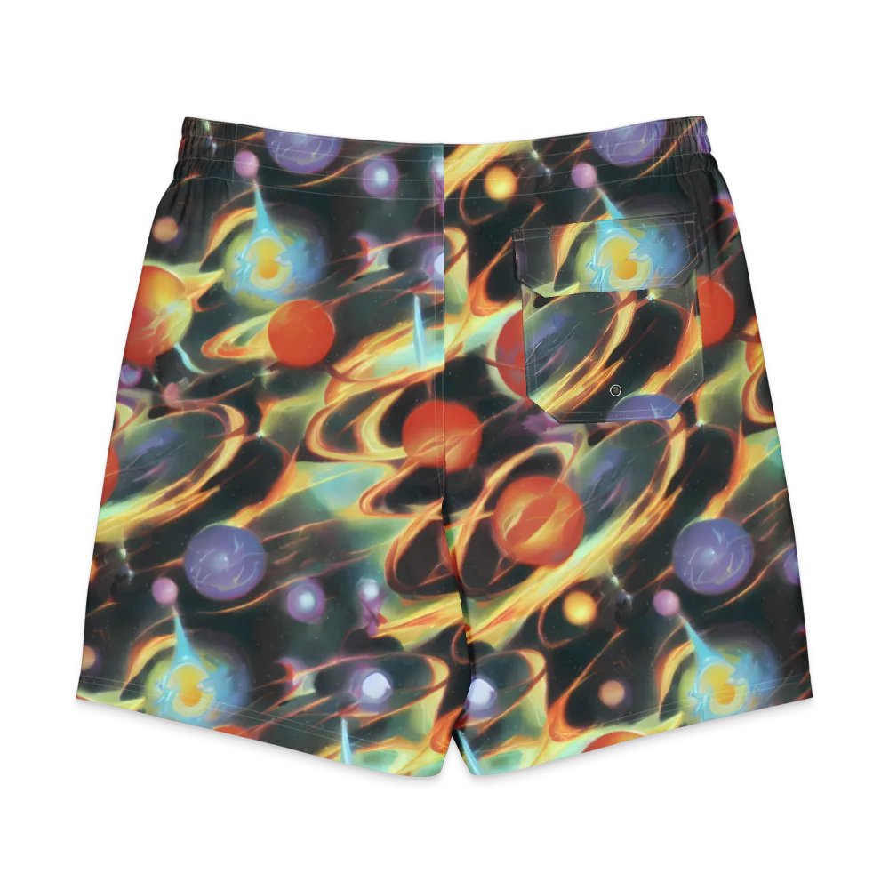 Fabritius Fantasy on Men's Board Shorts — Back