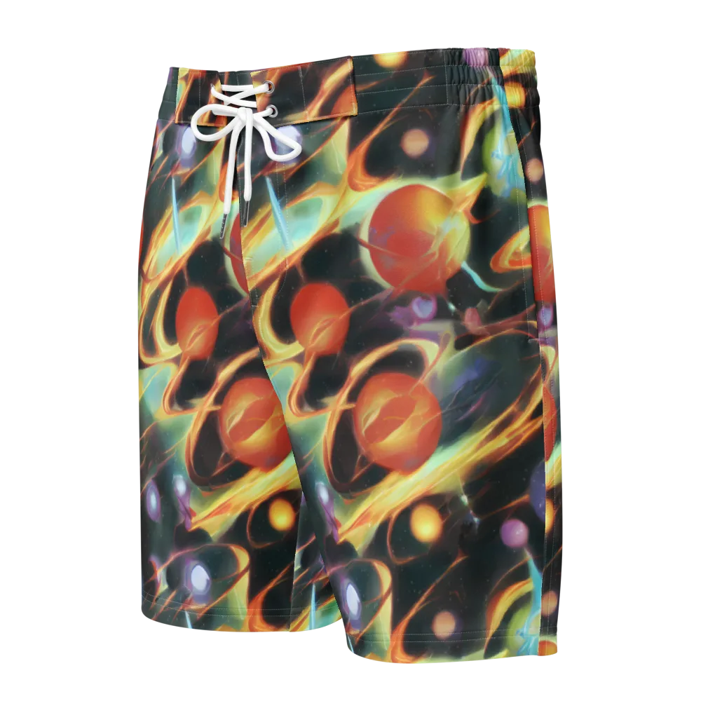 Fabritius Fantasy on Men's Board Shorts — Front