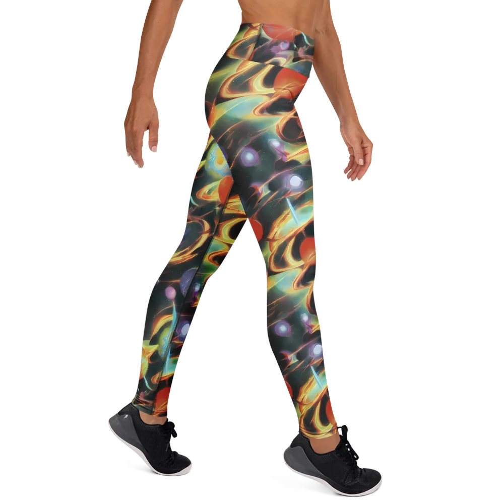 Fabritius Fantasy on Yoga Leggings — Right