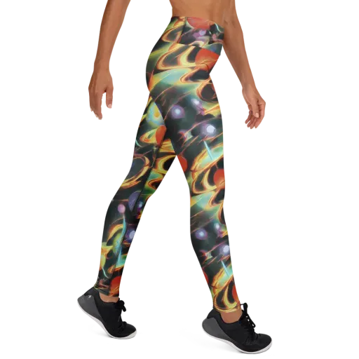 Fabritius Fantasy on a Yoga Leggings