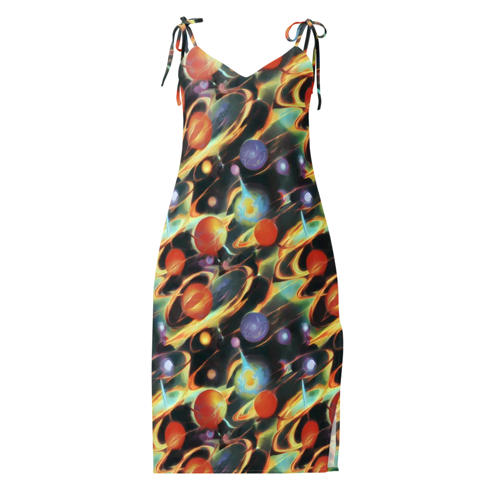 Fabritius Fantasy on Slip Dress — Front
