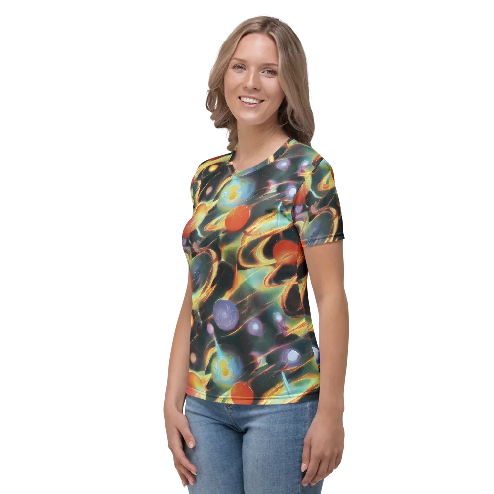 Fabritius Fantasy on Women's Crew Neck T-Shirt — Left