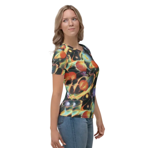Fabritius Fantasy on a Women's Crew Neck T-Shirt