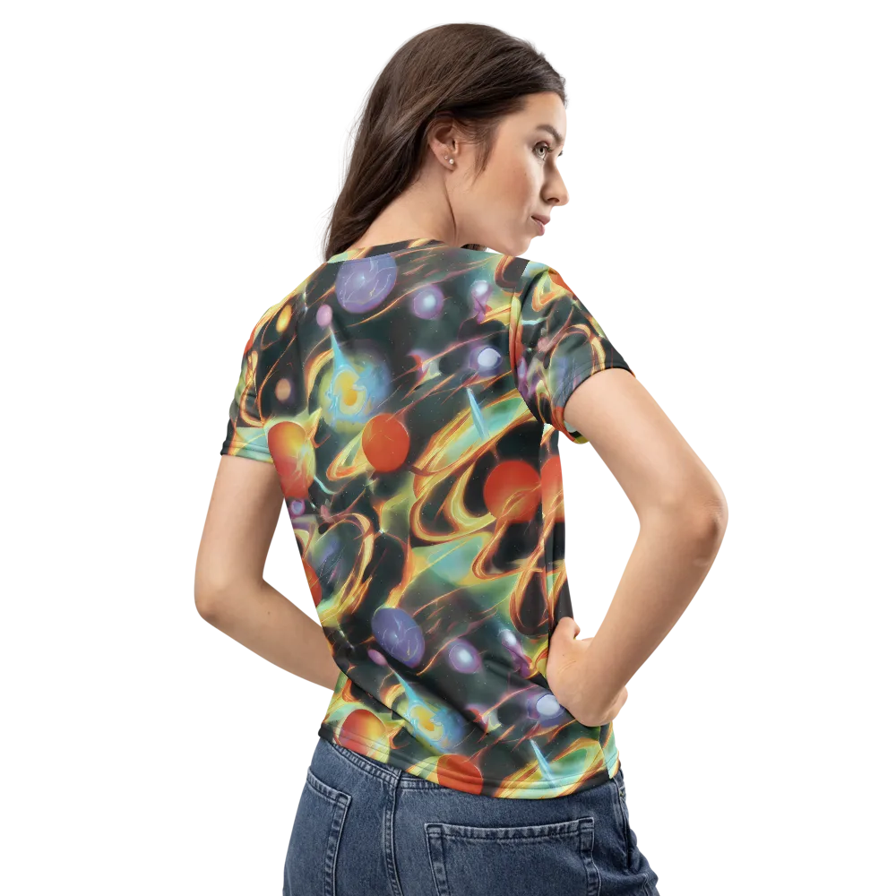 Fabritius Fantasy on Women's Crew Neck T-Shirt — Back