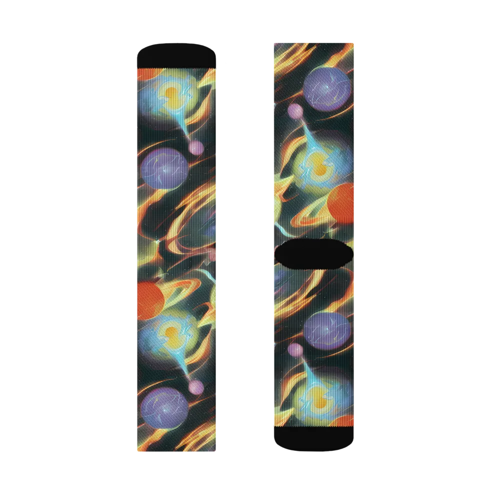 Fabritius Fantasy on Socks — Left Sock