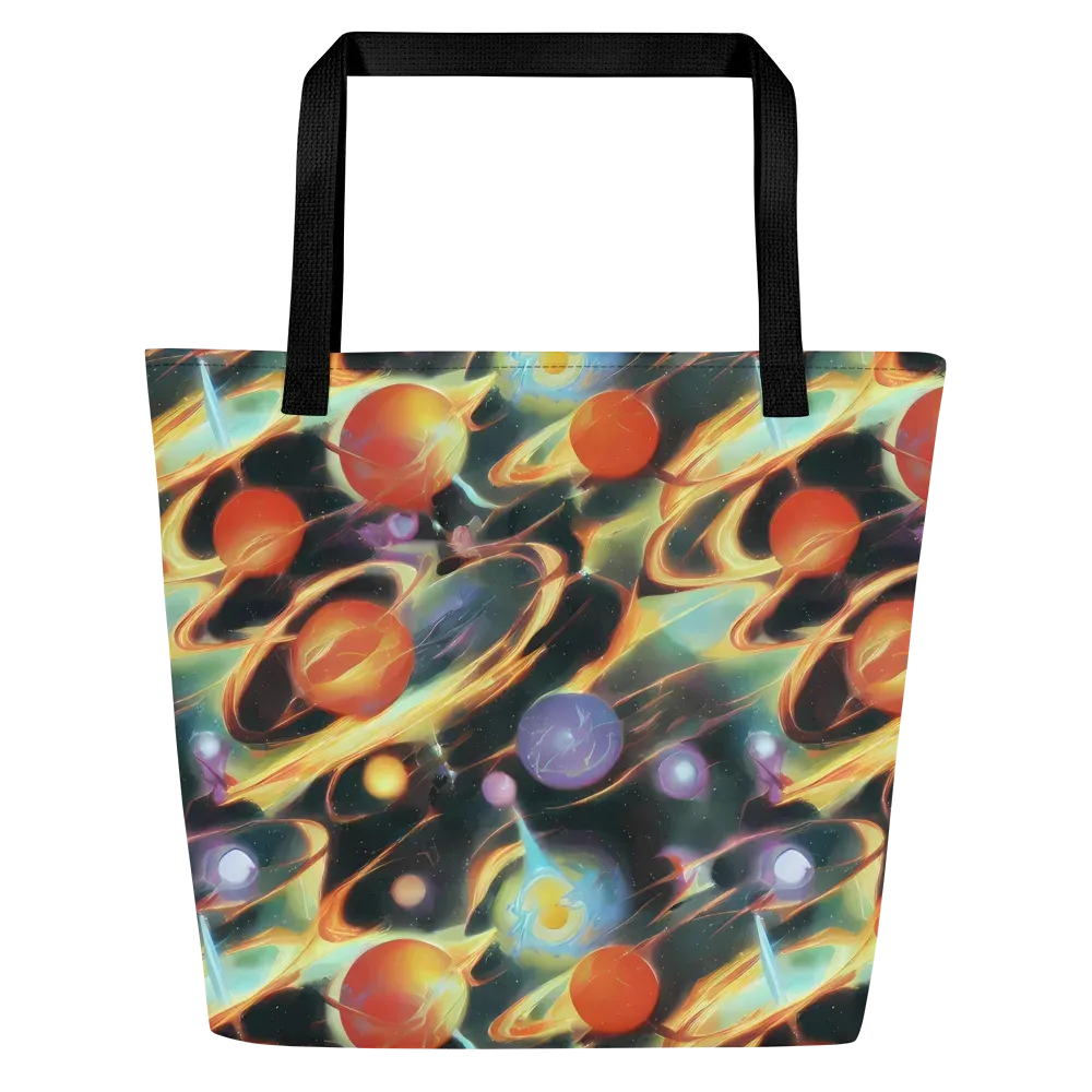 Fabritius Fantasy on Large Tote Bag W/ Pocket — Front