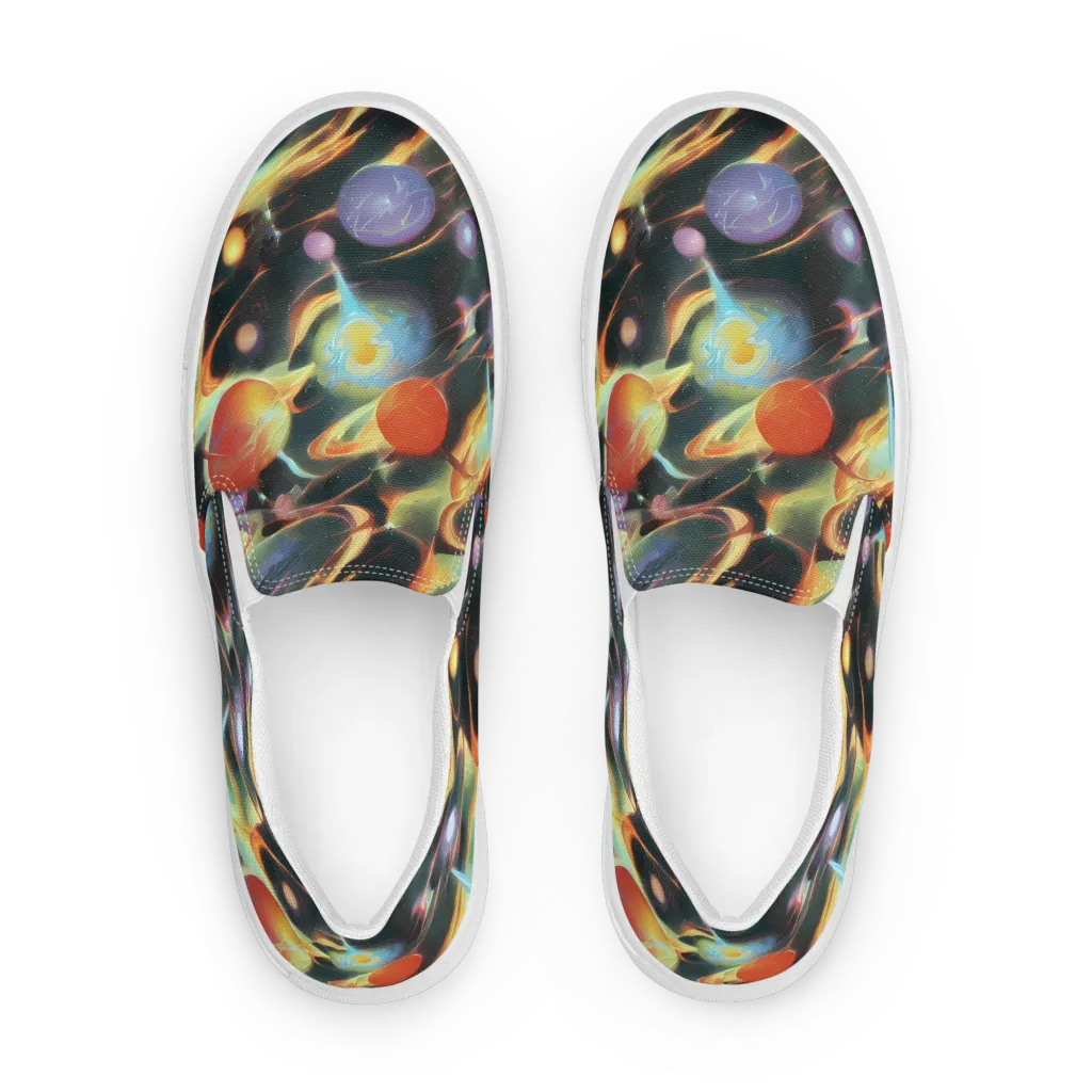 Fabritius Fantasy on Women's Slip-On Canvas Shoes — Front