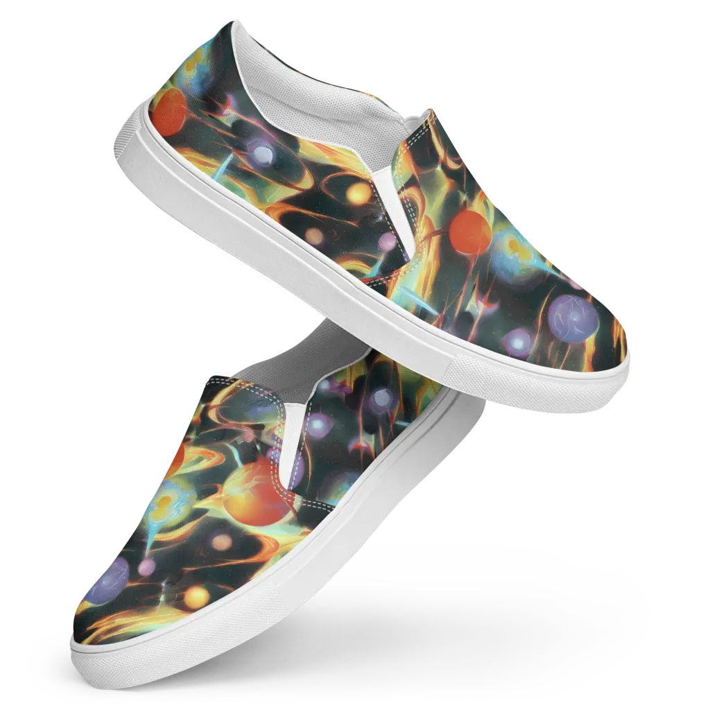 Fabritius Fantasy on Women's Slip-On Canvas Shoes — Front