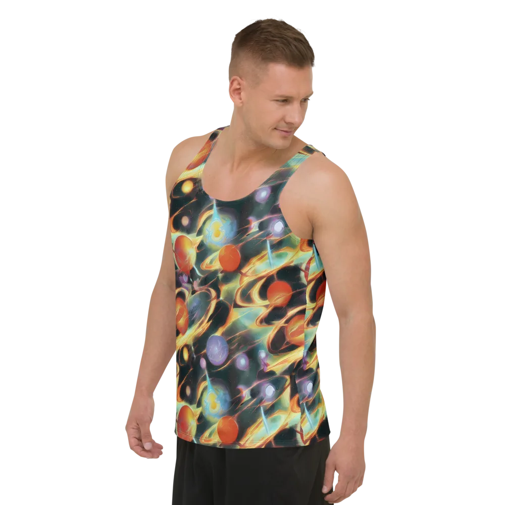 Fabritius Fantasy on Men's Tank Top — Left Front