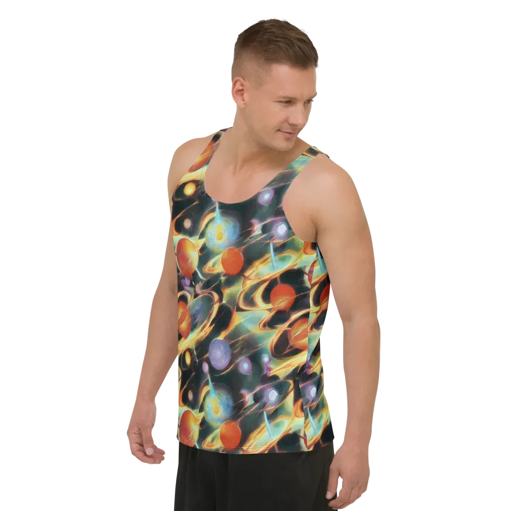 Fabritius Fantasy on Men's Tank Top — Left Front