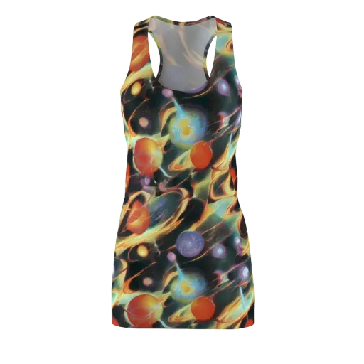 Fabritius Fantasy on a Racerback Dress